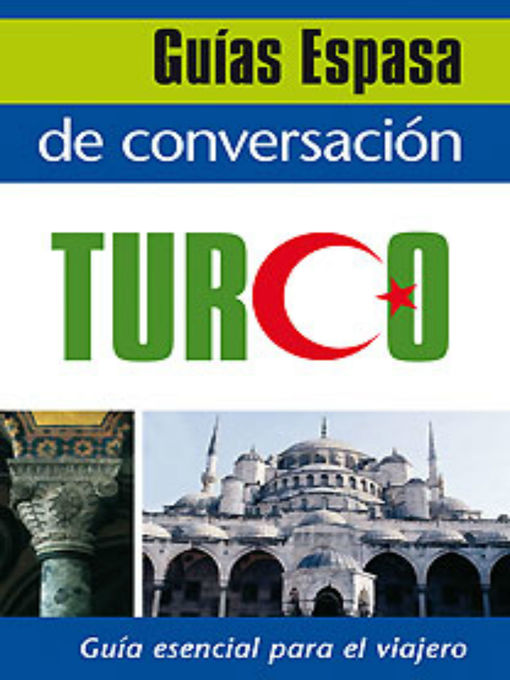 Title details for Guía de conversación turco by AA. VV. - Available